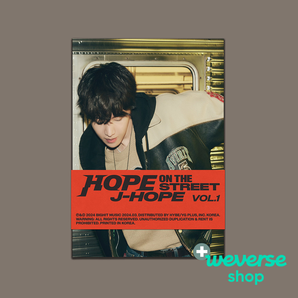 j-hope (BTS) - HOPE ON THE STREET VOL.1 (Weverse Albums ver.) + Weverse Shop P.O.B [PRE-ORDER]